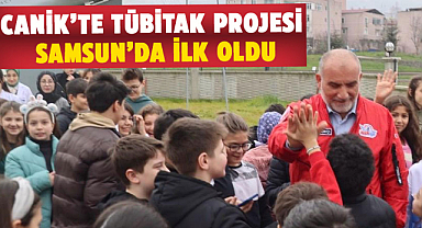 Canik’te TÜBİTAK projesi Samsun’da ilk oldu