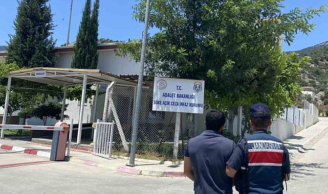 Cezaevine ziyarete gelince yakalandı