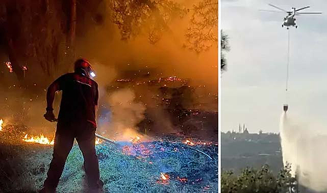Denizli'de orman yangını kontrol altına alındı
