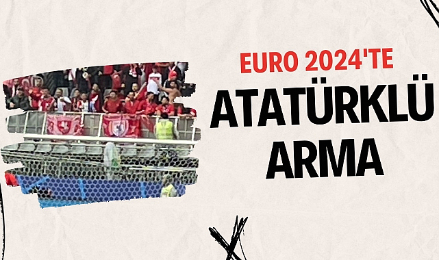 Türkiye-Gürcistan maçında tribünlerde Samsunspor bayrağı dalgalandı