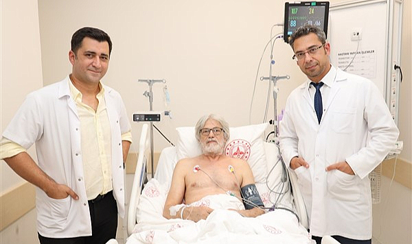 Felç geçiren Alman hasta Samsun’da sağlığına kavuştu