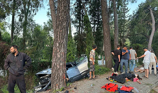 Göcek'te trafik kazası: 3'ü ağır, 4 yaralı