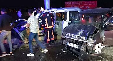 İki aracın karıştığı kazada bir kişi can verdi