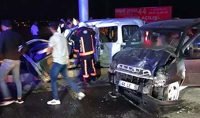 İki aracın karıştığı kazada bir kişi can verdi