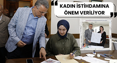 İlkadım'da kadın istihdamına yönelik hizmetler devam ediyor