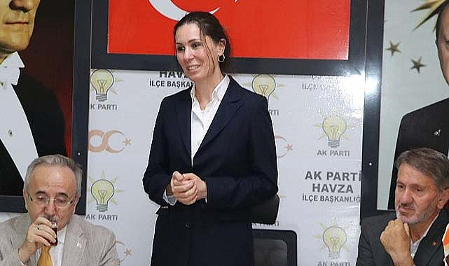 Karaaslan, Havza'da bayramlaşma programına katıldı