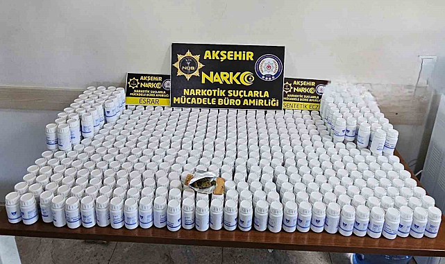 Konya'da uyuşturucu operasyonu: 3 tutuklama