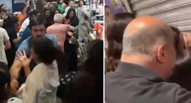 Kozmetik mağazasında indirim izdihamı şok etti