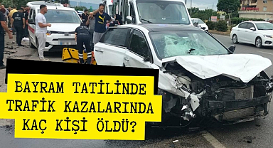 Kurban Bayramı tatilinin 5 gününde trafik kazalarında kaç kişi öldü yaralandı?