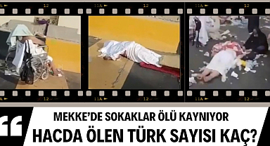Mekke'de ölenlerin sayısı 550'yi geçti Hacda ölen Türk sayısı kaç oldu?