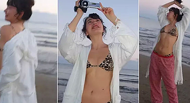 Neslihan Atagül'den bikinili pozlar