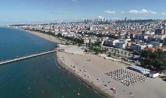 Samsun, 13 mavi bayraklı plajı ile yaza hazır