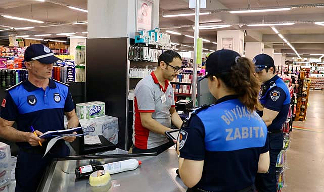 Samsun Büyükşehir'den bayram öncesi denetim