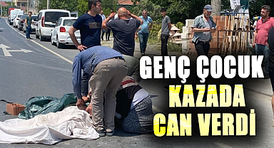 Samsun'da Abdullah Kartal kazada can verdi