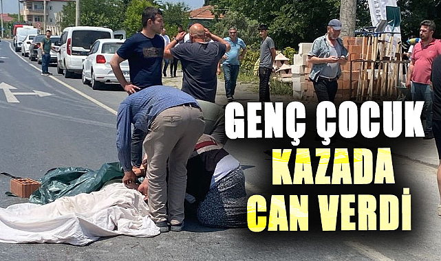 Samsun'da Abdullah Kartal kazada can verdi