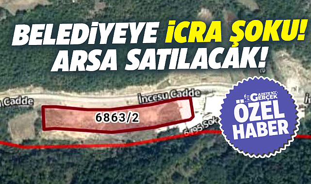 Samsun'da Atakum Belediyesi'nin arsası icradan satılacak