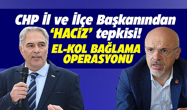 Samsun'da CHP İl ve Atakum İlçe Başkanından haciz tepkisi