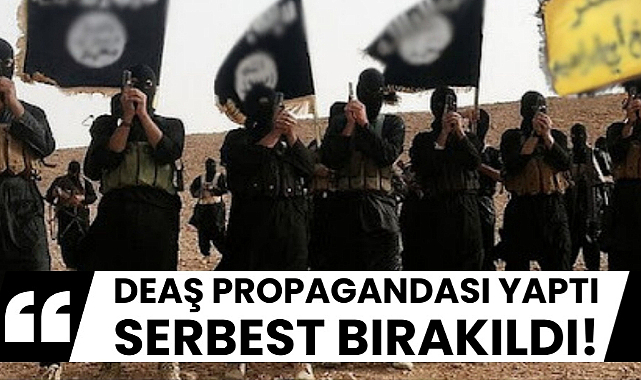 Samsun'da DEAŞ propagandası yaptı serbest bırakıldı!