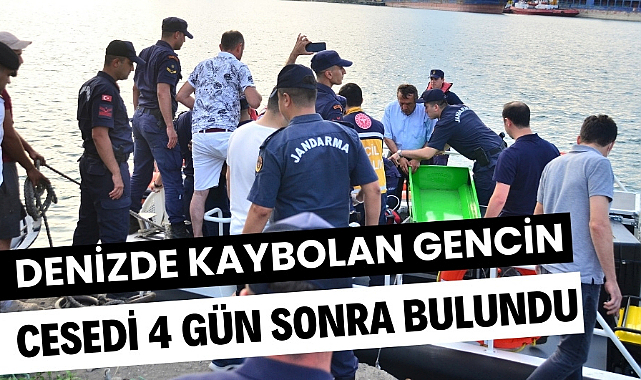 Samsun'da denizde kaybolan Cihan Yılmaz'ın cesedi bulundu