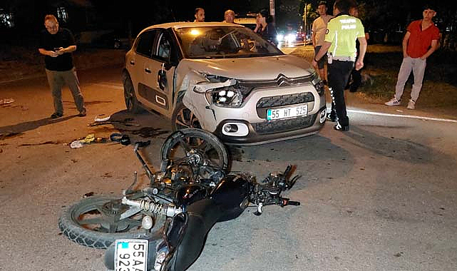 Samsun'da feci kaza! 1'i ağır 2 yaralı