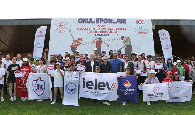Samsun’da golfte madalyalar sahiplerini buldu