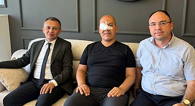 Samsun’da hasta yakınının saldırısına uğramıştı! O doktora ziyaret