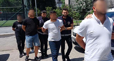 Samsun'da işyeri kurşunlayanlar adliyede!