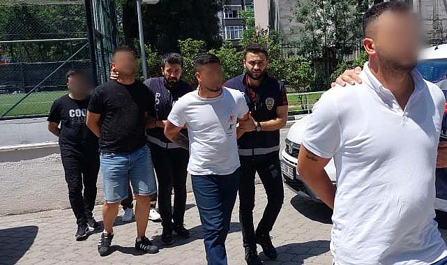 Samsun'da işyeri kurşunlayanlar adliyede!