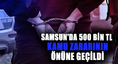 Samsun'da kaçak sigara operasyonu: 500 bin TL kamu zararının önüne geçildi