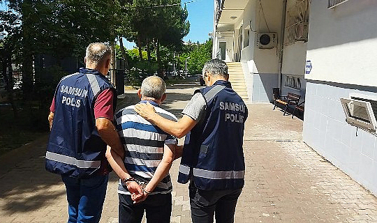 Samsun'da katil yaşlı adam yakalandı