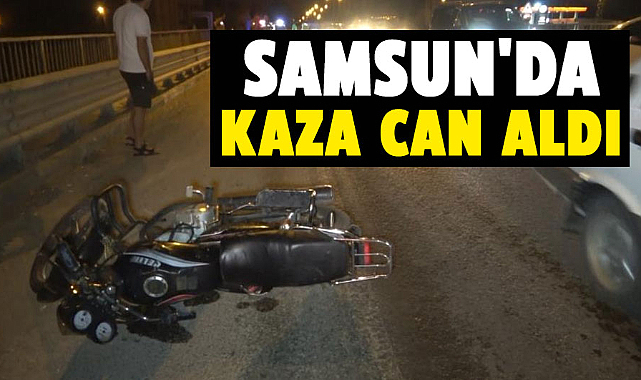 Samsun'da kaza can aldı