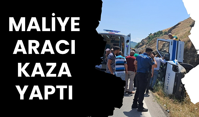 Samsun'da maliye aracı kaza yaptı 1 kişi öldü