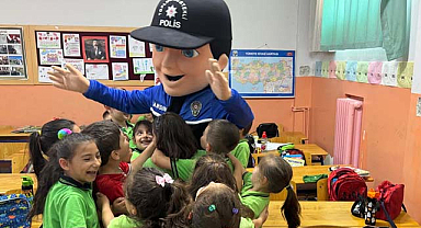 Samsun'da öğrencilere trafik eğitimi