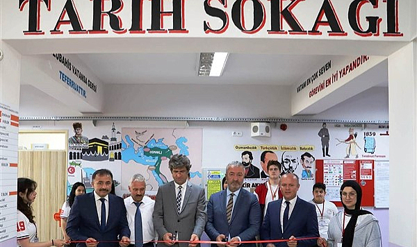 Samsun'da Sanat ve Tarih Sokağı açıldı
