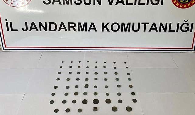 Samsun’da tarihi eser kaçakçısı yakalandı