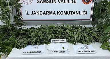 Samsun’da uyuşturucu operasyonu: 6 gözaltı