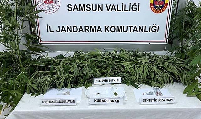 Samsun’da uyuşturucu operasyonu: 6 gözaltı