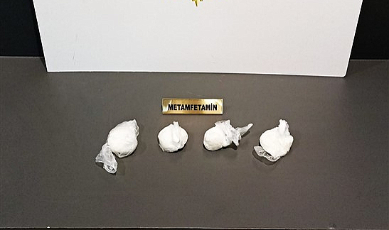 Samsun'da uyuşturucuyla yakalanan şahıs gözaltına alındı