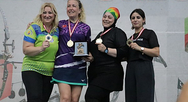 Samsun'da veteran şampiyonlar madalyalarını aldı