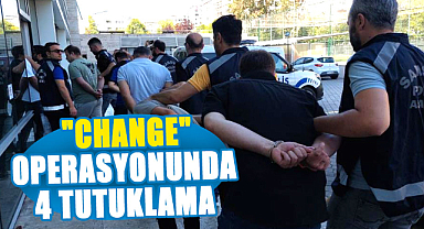 Samsun merkezli operasyonda 4 tutuklama