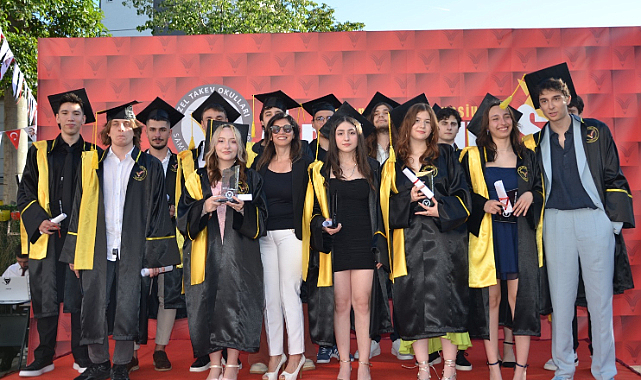 Samsun TAKEV'de mezuniyet coşkusu