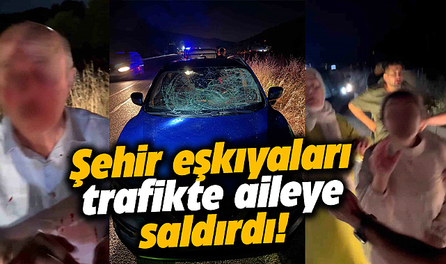 Samsun'un Kavak ilçesinde bir aile trafikte saldırıya uğradı! 1 tutuklama
