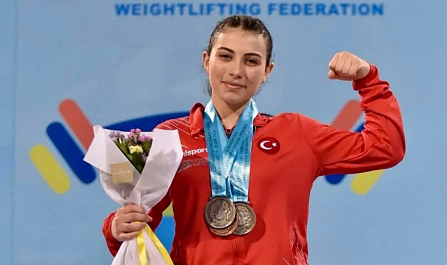 Samsunlu sporcu Ece Sipan Avrupa ikincisi