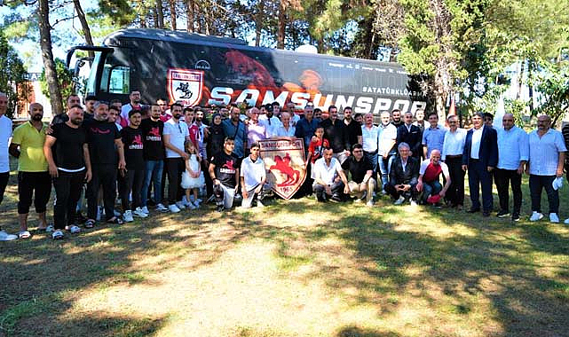 Samsunspor bayramlaştı