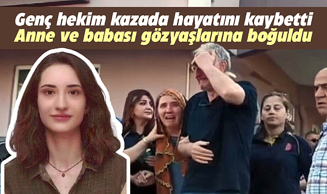 Sinop'ta kazada hayatını kaybeden hekim Sena Sakin'in cenazesi Samsun'a getirildi