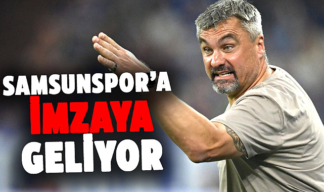 Thomas Reis Samsunspor’a imzaya geliyor