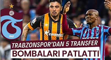 Trabzonspor'dan 5 transfer birden