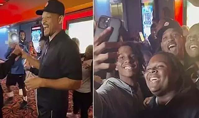 Will Smith'ten filminin galasında büyük sürpriz