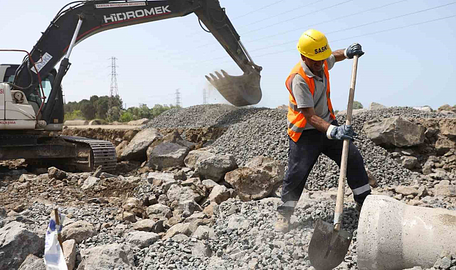 Yeni OSB'nin altyapı çalışması hızla ilerliyor