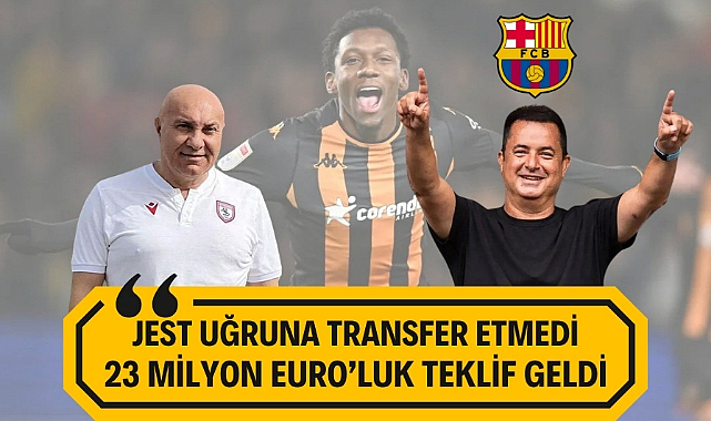 Yüksel Yıldırım'ın Acun Ilıcalı'ya jest yaparak transfer etmediği oyuncuya Barcelona 23 milyon euro teklif etti